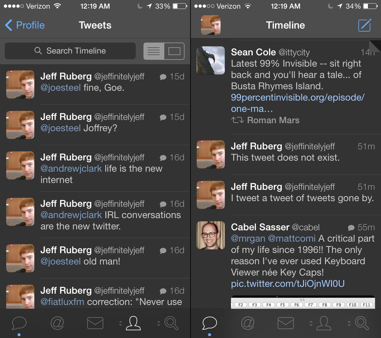 tweetbot 3 lists as timeline